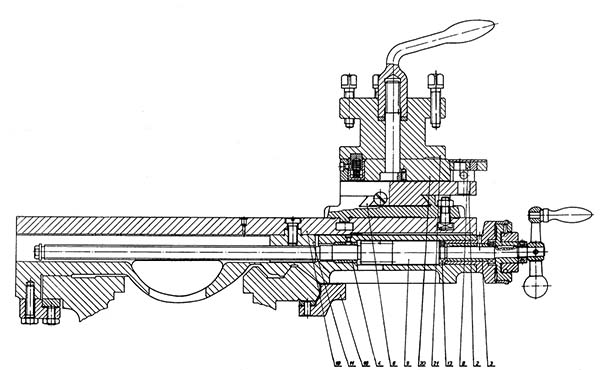 Суппорт токарно-гвинторізного верстата sv18ra Суппорт токарно-гвинторізного верстата sv18ra